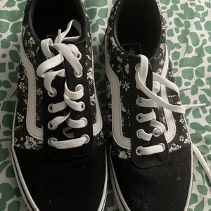 Vans , black and white sneakers , new , never worn